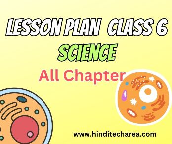 lesson plan for science class 6 pdf